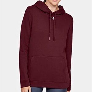 Under Armour Women's UA Hustle Fleece Hoodie xs